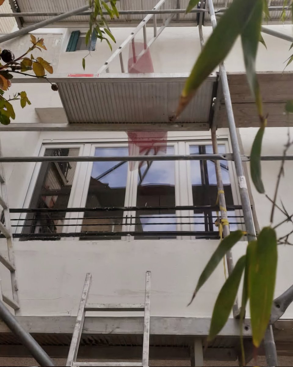 JMB_Construc's tweet photo. Isolation Thermique par l'Extérieur (ITE, RE2020, r = 5 m²K/W), à Colombes. Mars 2020 

#JMBConstruction #bâtiment #ITE #isolation #rénovation #RGEqualibat #peintreenbâtiment #construction https://t.co/VgbO6KniYg