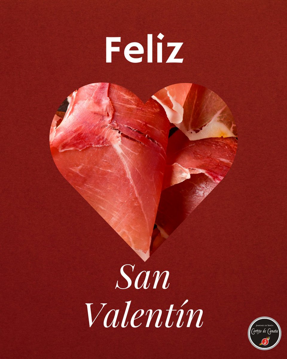CortijodeCanata's tweet photo. ❤️ El amor tiene muchas formas… y esta es nuestra favorita. ❤️

Porque no hay mejor manera de celebrar San Valentín que con un buen jamón serrano🥰 Comparte el sabor de la tradición con quien más quieres y haz que cada loncha cuente.

✨ ¡Feliz San Valentín! ✨

#CortijodeCanata https://t.co/WV9QDU7kx0
