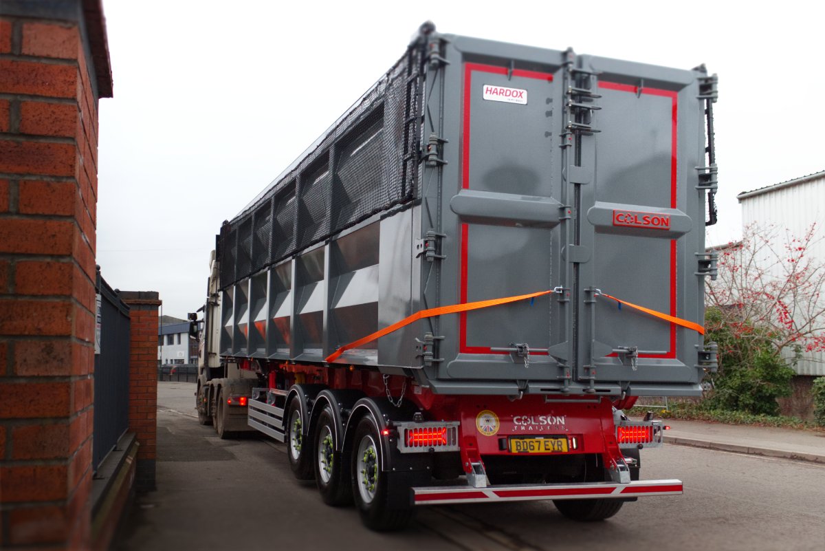 Tough 'n Towing this Friday…

Another 80yd³ scrap tipper - off to <a href="/chris_allsop/">Chris Allsop Holdings Limited</a> in #Nottingham 👋🚛

With a Hardox body, Gullwing Sheet &amp; Barn Doors, the 'Scrapbox' is built for the scrap game!

🔗Let’s hook up your next trailer: colsontrailers.co.uk

#Scrap #Tippers #Trucks