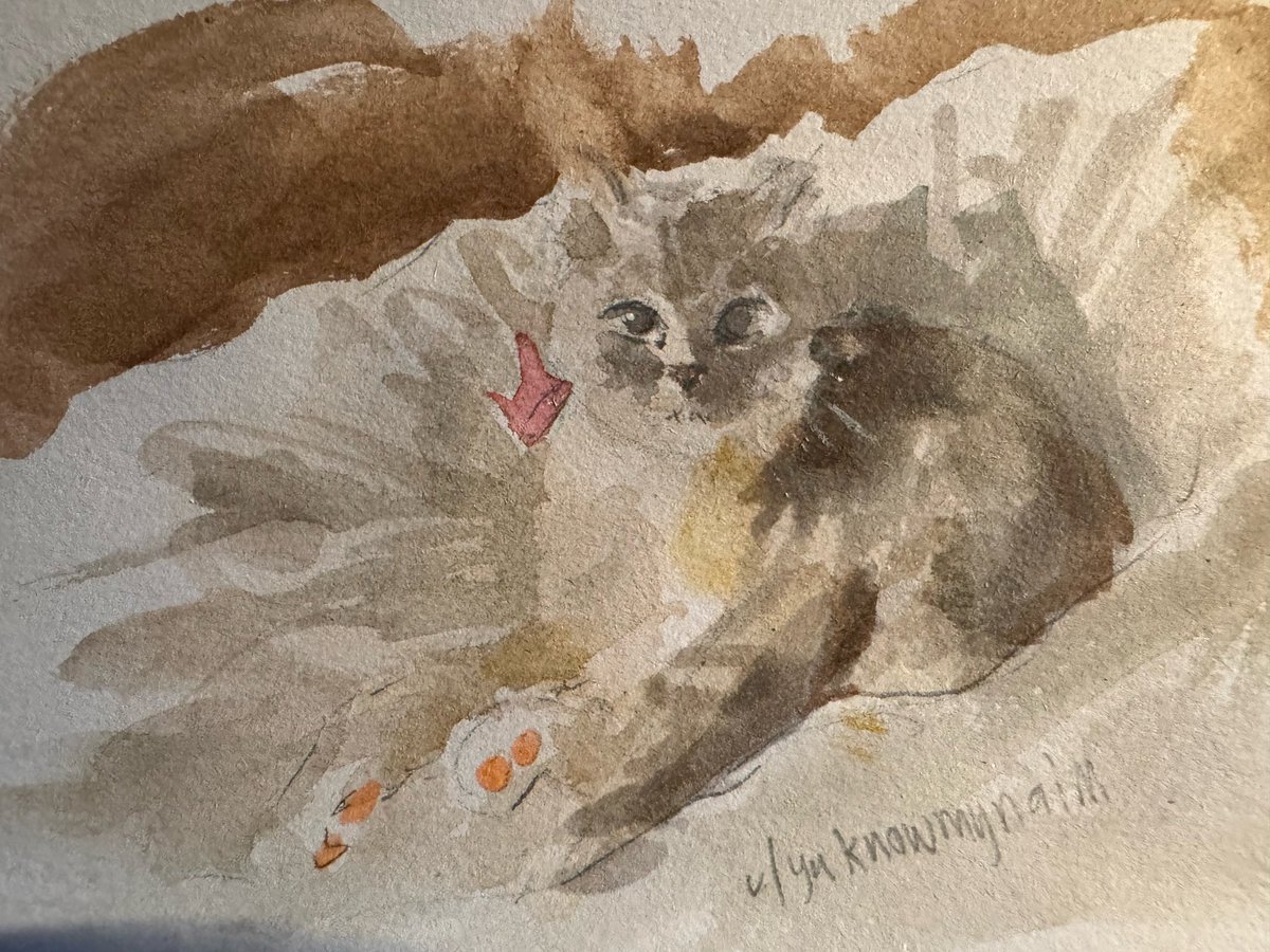 Cats.

I want a cat, I can’t have a cat. So I have cat art.