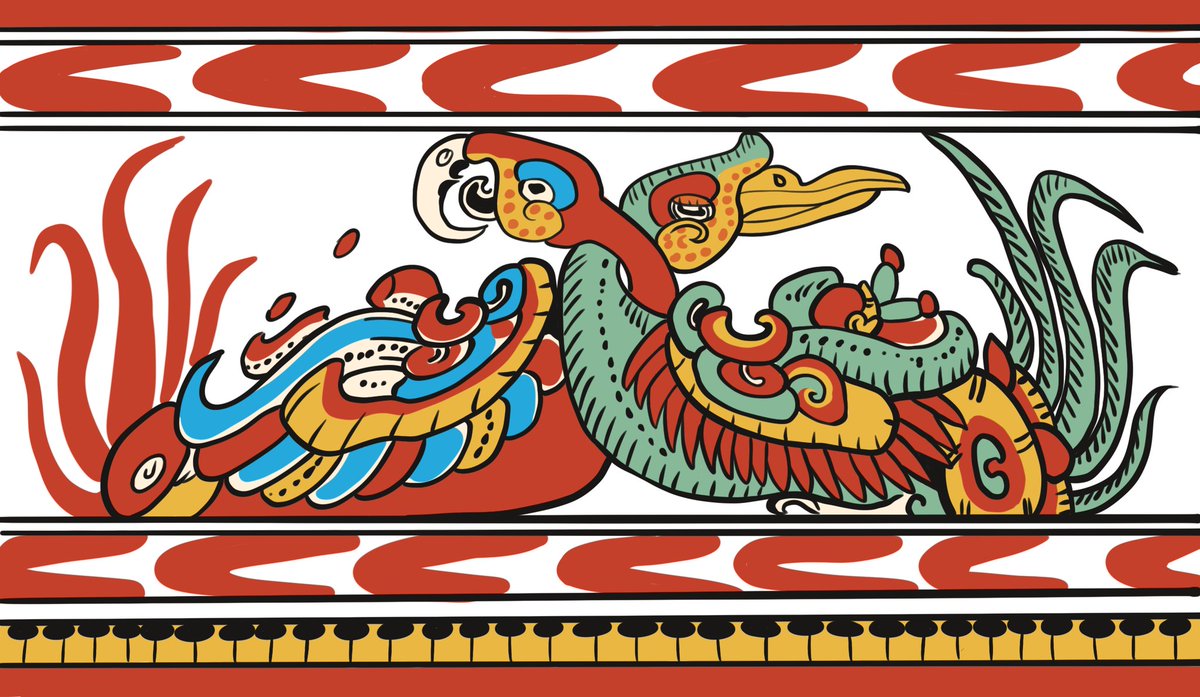 K'u'uk' Mo'
La Guacamaya y el Quetzal.