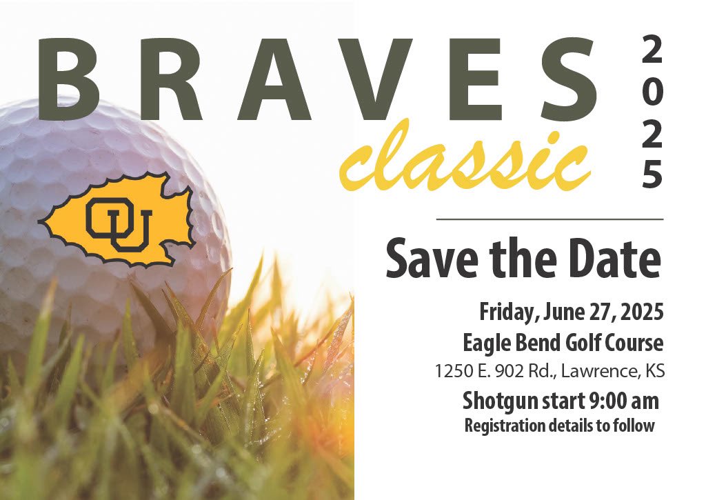 OUForeverMore's tweet image. 𝐒𝐚𝐯𝐞 𝐭𝐡𝐞 𝐃𝐚𝐭𝐞: The OU Braves Classic will be on Friday, June 27th!

Registration details to follow!

#OUAlumni