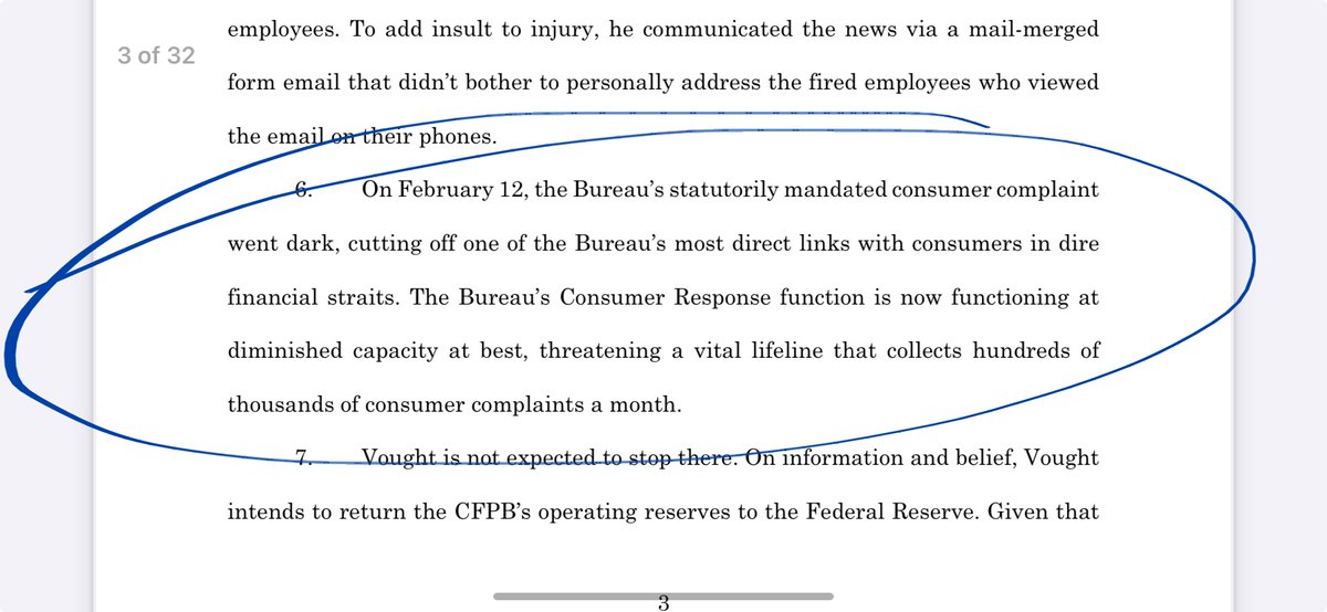 And that consumer complaint system feeds into Consumer Sentinel. Which feeds into the FTC. And which feeds to 48 state attorneys general.