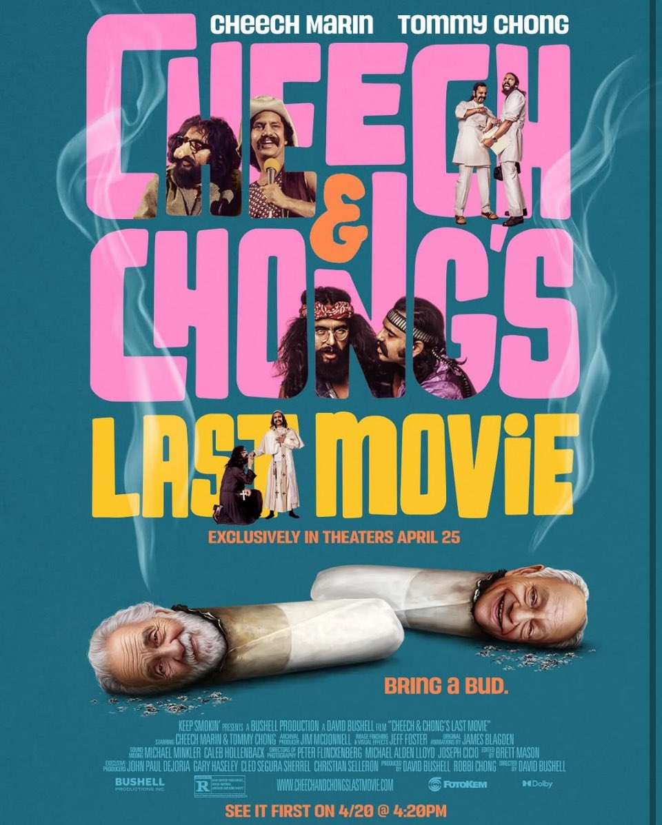 大麻業界の歴史を作ってきたチーチとトミーの2人からなる Cheech and Chong。
でも吸いすぎてその歴史のことを忘れちゃったらしいので、コンビとして最後にもう一回だけ撮影しました。
2025年4月20日より劇場公開決定🔥