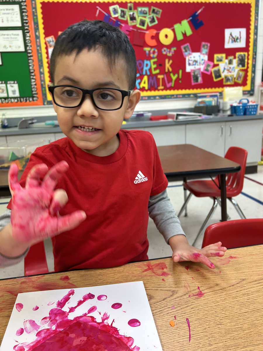 Misty Alexander (@mistyalexatl) on Twitter photo Sorry mom. We got a little paint on our clothes and faces but creating our very first school Valentine’s Day exchange bag is a monumental occasion! Also, Miss Katie says artists are messy. 🎨❤️💌 Sorry mom. We got a little paint on our clothes and faces but creating our very first school Valentine’s Day exchange bag is a monumental occasion! Also, Miss Katie says artists are messy. 🎨❤️💌