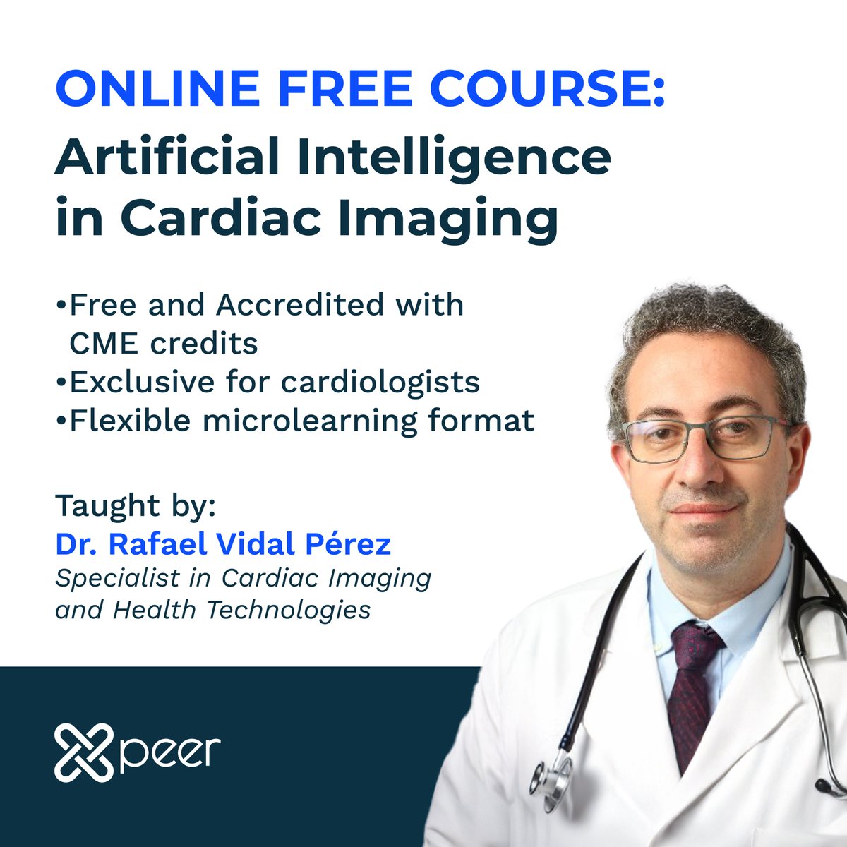 rafavidalperez (@rafavidalperez) on Twitter photo Check this interesting introduction course about #ArtificialIntelligence in #CardiacImaging <a href="/Xpeer5/">Xpeer Medical Education</a> CME credits available web.xpeer.app/en/register?fr… Check this interesting introduction course about #ArtificialIntelligence in #CardiacImaging <a href="/Xpeer5/">Xpeer Medical Education</a> CME credits available web.xpeer.app/en/register?fr…