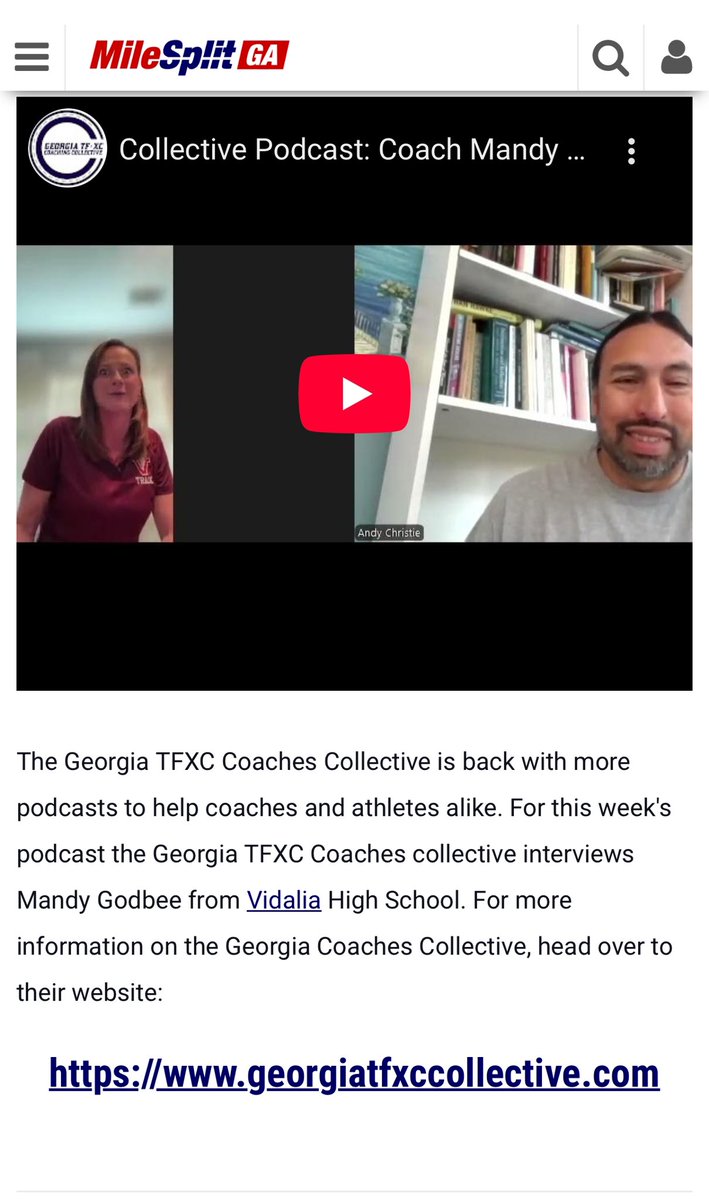 Georgia TF XC Coaching Collective tweet media