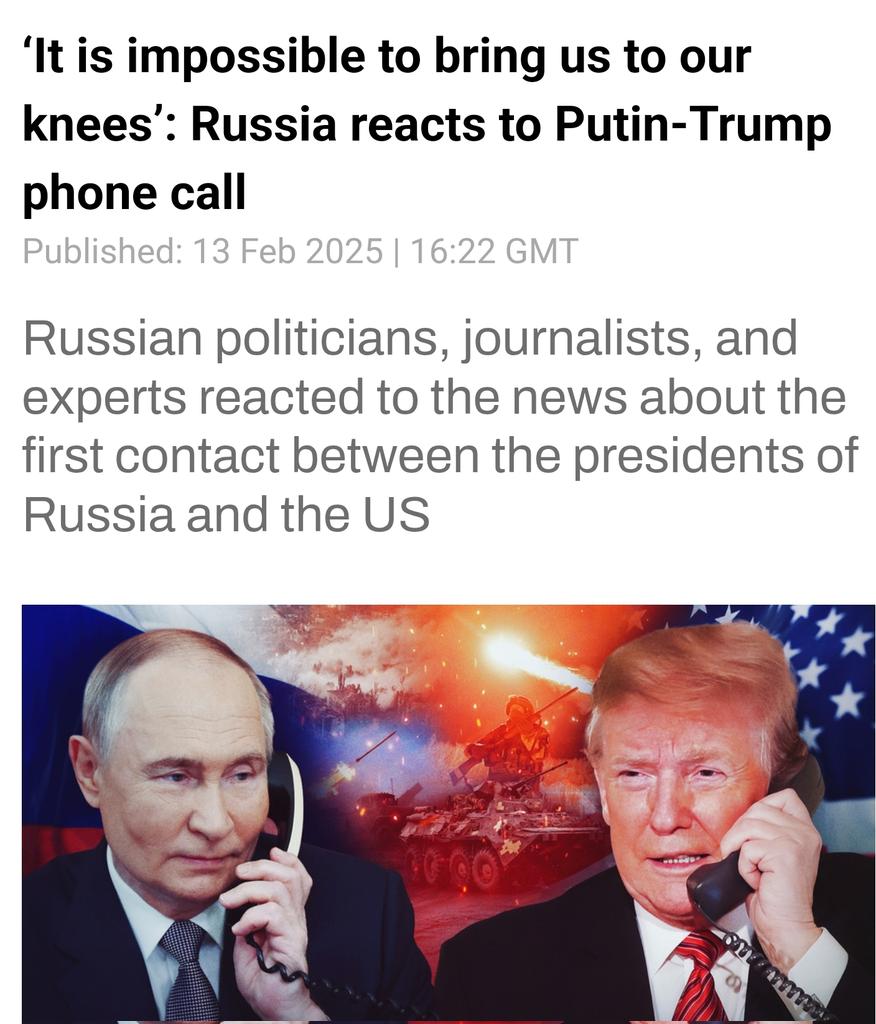 I don't think he noticed we almost brought ourselves to our knees under Biden. We can easily bring anyone else down with a quickness