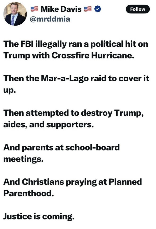 ListlessMg's tweet image. Kash Patel must be confirmed as FBI Director immediately.  #OnlyKash will reform the FBI.  And lest you think it doesn't need to be reformed -- think again.
#ConfirmKash