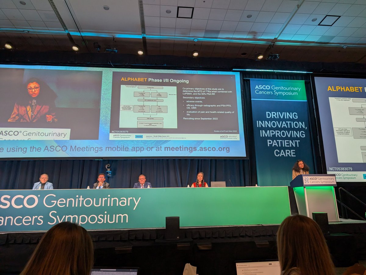 Michael Hofman (@drmhofman) on Twitter photo AlphaBet trial of combo Lutetium-177 PSMA + Radium-223 being highlighted ... now fully retired and in follow-up period. <a href="/ASCO/">ASCO</a> #GU25 pubmed.ncbi.nlm.nih.gov/36465905/
<a href="/BayerPharma/">Bayer | Pharmaceuticals</a> <a href="/pros_tic/">ProsTIC</a> <a href="/PCF_Science/">PCF Science</a>
<a href="/ButeauJames/">James Buteau</a> <a href="/LouiseKostos/">Louise Kostos</a>
<a href="/AzadOncology/">Arun Azad</a> AlphaBet trial of combo Lutetium-177 PSMA + Radium-223 being highlighted ... now fully retired and in follow-up period. <a href="/ASCO/">ASCO</a> #GU25 pubmed.ncbi.nlm.nih.gov/36465905/
<a href="/BayerPharma/">Bayer | Pharmaceuticals</a> <a href="/pros_tic/">ProsTIC</a> <a href="/PCF_Science/">PCF Science</a>
<a href="/ButeauJames/">James Buteau</a> <a href="/LouiseKostos/">Louise Kostos</a>
<a href="/AzadOncology/">Arun Azad</a>