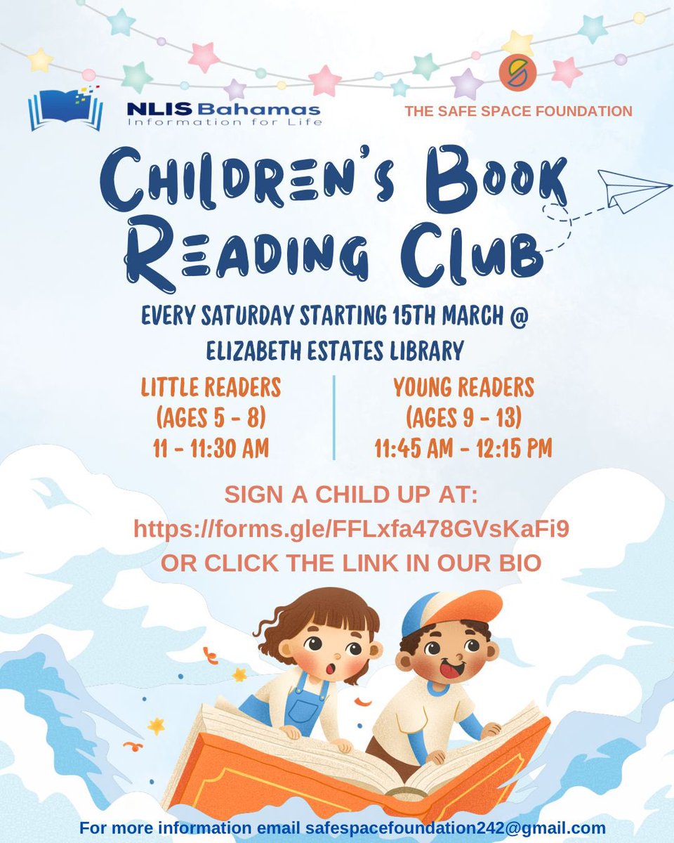 We are pleased to announce that we will be restarting our reading club at the Elizabeth Estates Library very soon🥳. 

If you have any questions, please do not hesitate to reach out 🥰❤️.