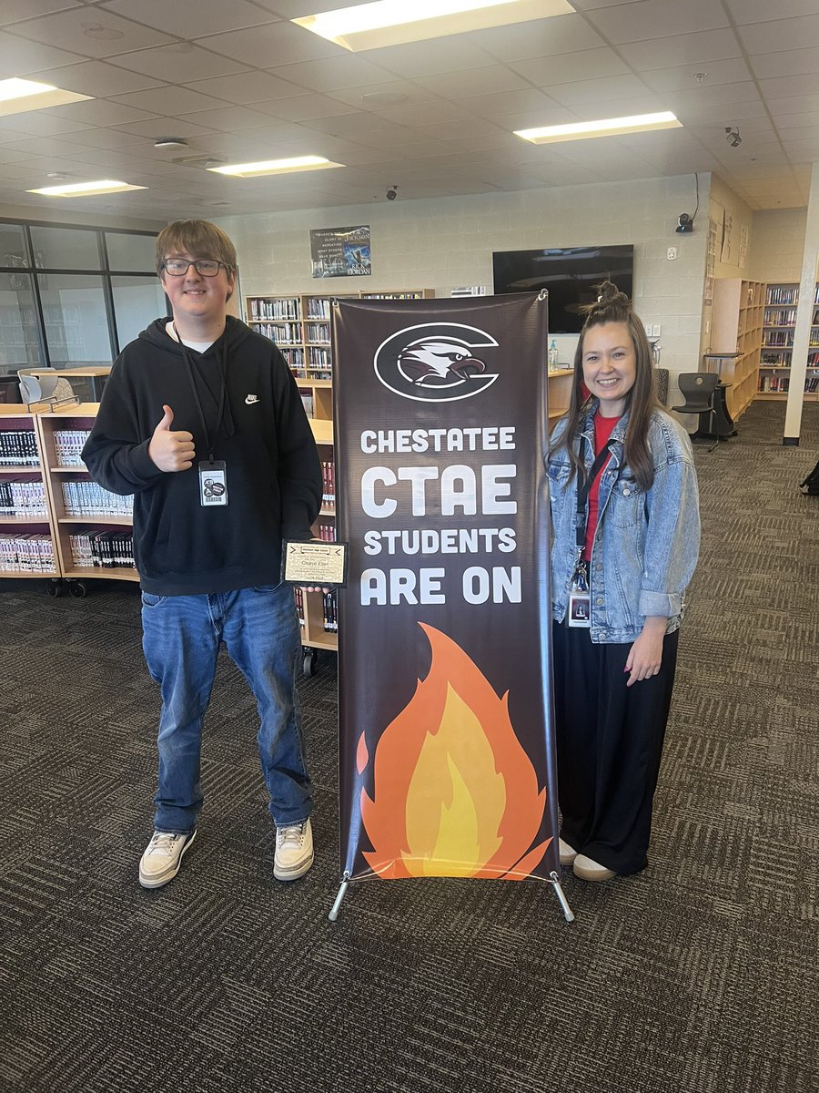 chestatee_wbl's tweet photo. We always love celebrating our @chswareagles1 CTAE Star Students during #ctaemonth @GACTE These students are career driven, passionate and motivated! https://t.co/uvE6DI6fmr