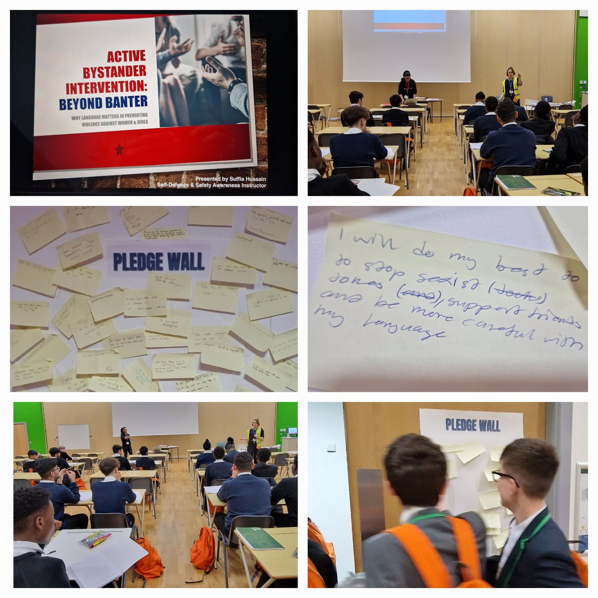 Suffia Hussain (@sophie_hussain) on Twitter photo An absolute pleasure spending my afternoon with Year 9 & 10 boys at <a href="/DixonsUnity/">Dixons Unity Academy</a>, exploring why language matters in preventing #VAWG We discussed safe, simple, and effective ways to intervene, the boys made powerful pledges to #StandUp & #SpeakOut as #ActiveBystanders & #Allies An absolute pleasure spending my afternoon with Year 9 & 10 boys at <a href="/DixonsUnity/">Dixons Unity Academy</a>, exploring why language matters in preventing #VAWG We discussed safe, simple, and effective ways to intervene, the boys made powerful pledges to #StandUp & #SpeakOut as #ActiveBystanders & #Allies