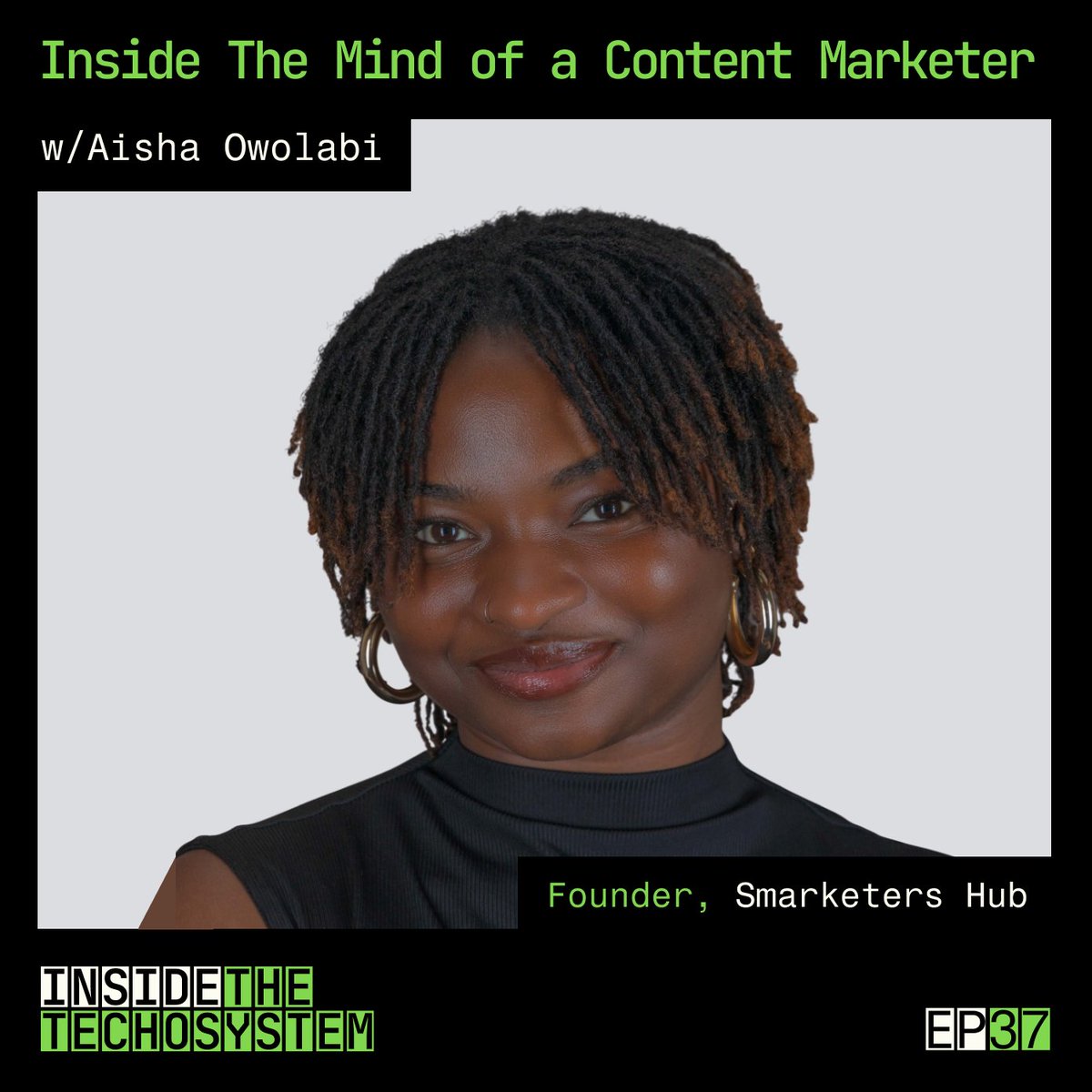 A must-listen for marketers, founders and anyone curious about the future of content marketing 
In this episode with <a href="/sheistheaisha/">Aisha</a> , founder of  <a href="/smarketershub/">Smarketers Hub ®</a> she explains:
🚀Balancing efficiency &amp; creativity in marketing
🚀Understanding users in the marketing funnel 

And more