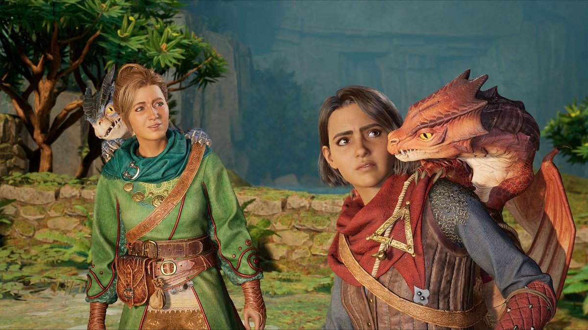 Okami13_'s tweet photo. Split Fiction | Hands-on Previews:

▫️ According to Josef Fares, there are things that have "never been done in gaming before" (ScreenRant)

▫️ Noticeably more difficult than It Takes Two but generous with checkpoints (Eurogamer)

▫️ Two protagonists; Mio and Zoe - Two authors who have been lured into Rader Publishing Headquarters with the promise of a publishing deal.

▫️ The meeting goes horribly wrong and they're trapped inside a simulation of their stories which you have to escape

▫️ Mio - Sci-Fi author; introverted and reserved. Her love for sci-fi will be demonstrated in her abilities. Turn into a gravity-defying ninja with an energy sword, wear an advanced exosuit, dual wield laser blasters, and more.

▫️ Zoe Foster – Fantasy author: Can turn into a magical shapeshifter, wield a mythical sword while riding a dragon, fly on a magical kite, and more

▫️ Friend Pass has been confirmed - only one person needs to own the game and can invite another player for free

#SplitFiction