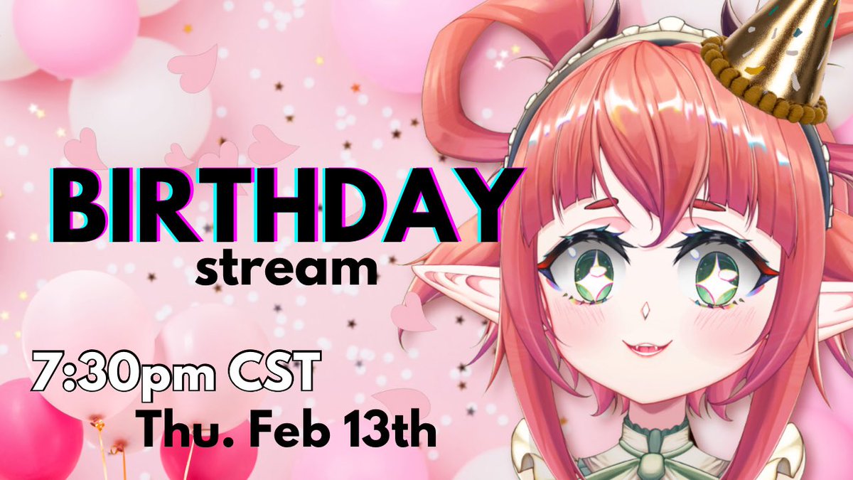 AYE GUESS WHO’S TURNING 20,[REDACTED]?! 🥳🎉

Will be playing games and answering letters tonight!! You’re all invited to my super awesome party!!

P.S. bring your own cake cuz mines just for me!! 😈🍰