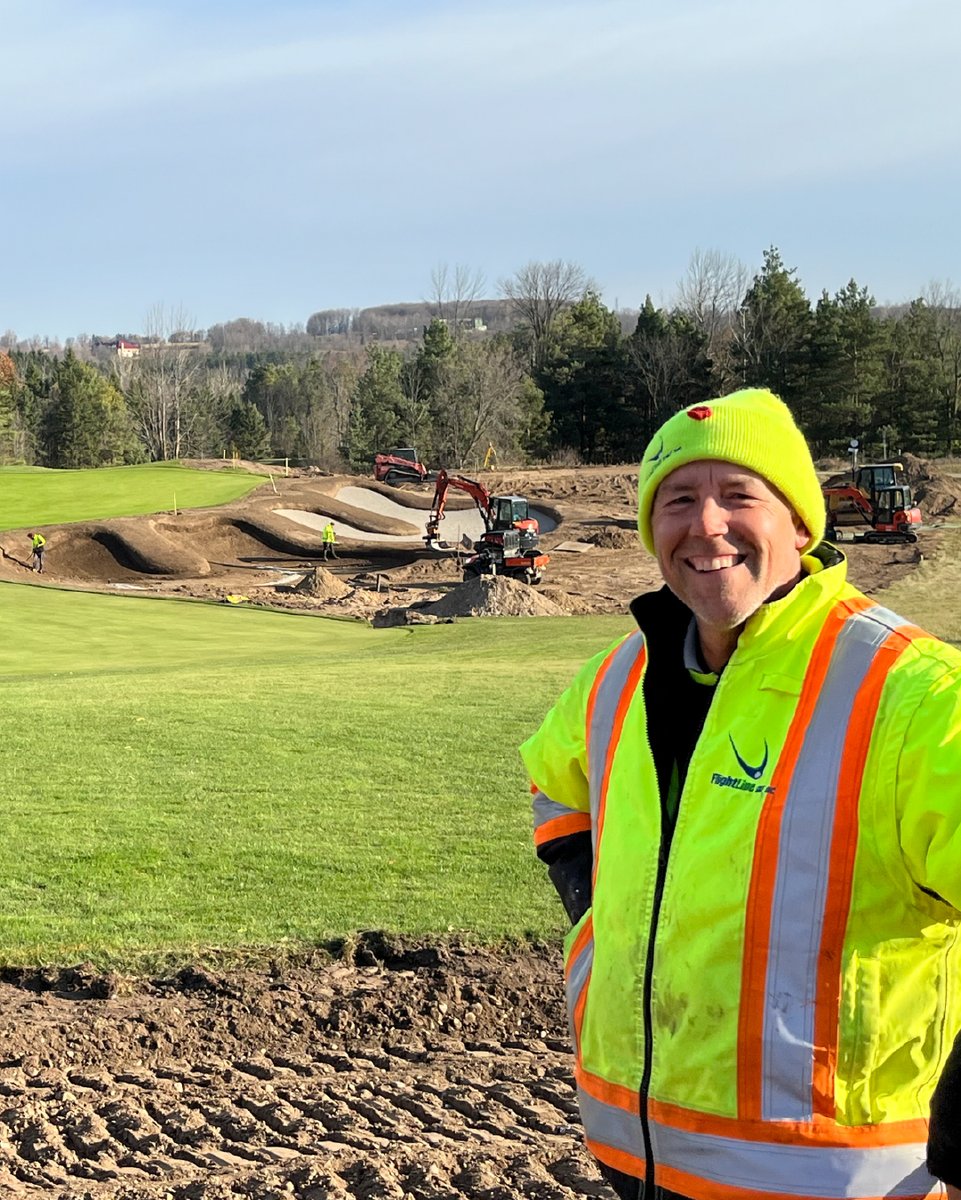 FlightLineGolf's tweet image. #Throwback to 2023 when we revamped hole #14 at @tpc_toronto that will be featured as the iconic “Rink Hole”! 🏒⛳️ The rowdiest tee deck in golf is set for the @RBCCanadianOpen 2025, and we couldn’t be more thrilled. See you there! #GolfCourseDesign #RBCCanadianOpen #tpctoronto