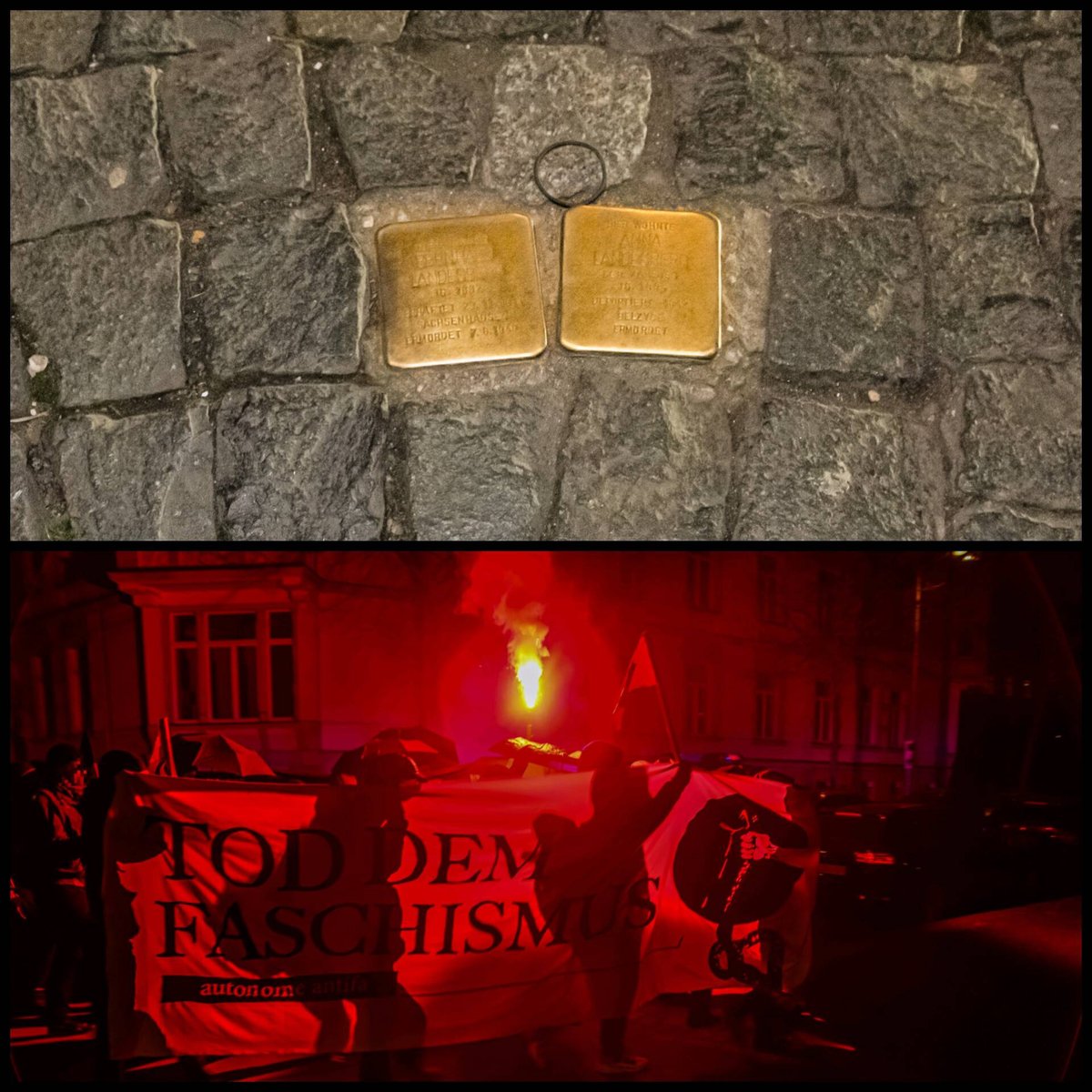 tearsdropdown's tweet photo. Am 11.02.25 demonstrierten ca. 120 Personen gegen Tannwald-Media, die Videos, Webseiten &amp; Kampagnen für die extrem rechte Szene produziert, in #Leipzig am dortigen Firmensitz. Dieser ist bei der Burschenschaft Dresdensia gemeldet.
#le1102 #antifa #besserlebenohnenazis https://t.co/JpcvJnGXdB