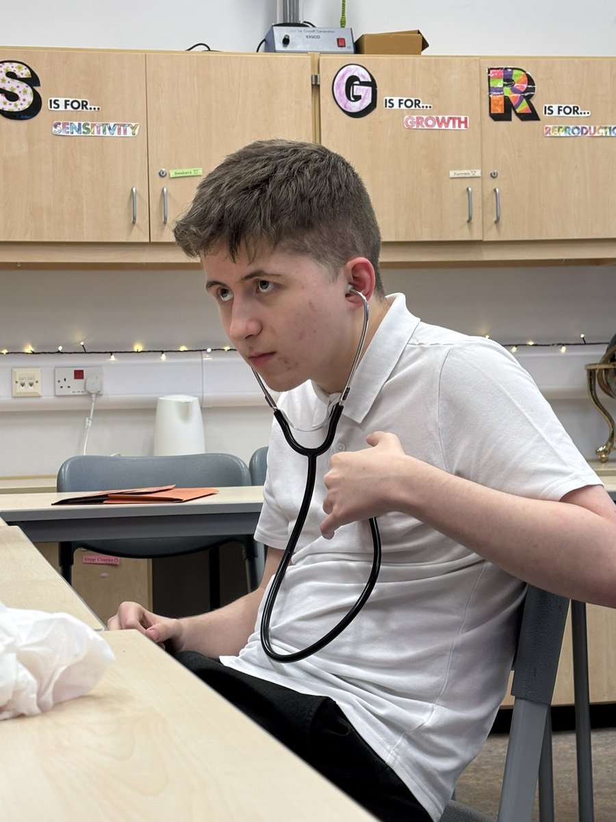 Craigy_Science's tweet photo. These seniors have been learning about the heart and have been looking at how blood is pumped around the body 🫀

@CraigmarlochINV https://t.co/8Ooted4xeY