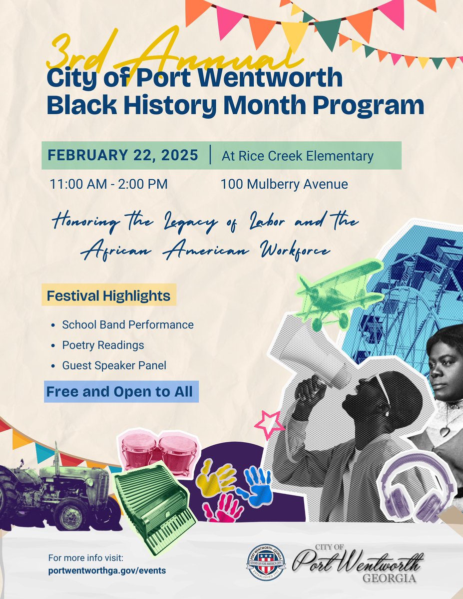 Our 3rd Annual Black History Month Program is THIS Saturday, February 22! 🎉Get ready for an unforgettable day of music, poetry, and community fun—and guess what? It’s FREE! 

It’s more than an event—it’s a celebration of history, culture, and the power of community!