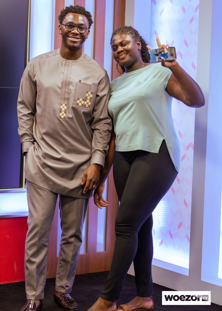 With my Chief Cook 👨‍🍳😂

#WoezorTvBreakfastCafé 
#WoezorTv