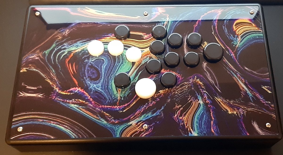 <a href="/JasensCustoms/">JasensCustoms.com - Panzer Fight Stick</a> unichassis with Mx pcb, <a href="/JasensCustoms/">JasensCustoms.com - Panzer Fight Stick</a> Caps, gp-2040 pcb