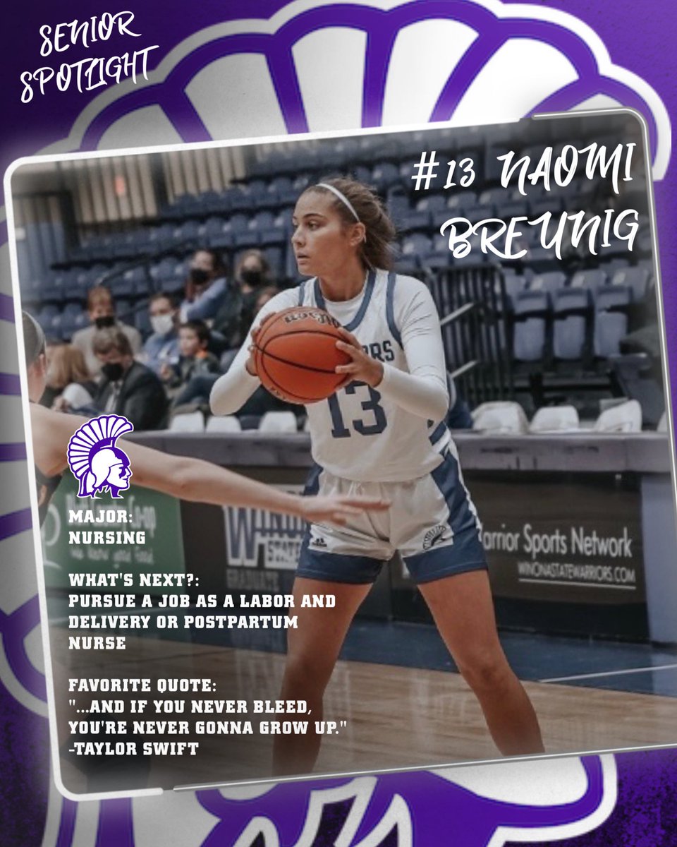 ✨SENIOR SPOTLIGHT: 
Naomi Breunig

Described by her teammates: 

✔️ Naomi ✔️Infectious ✔️Kind ✔️Compassionate ✔️xxxxxs ✔️Supportive ✔️Joyful ✔️Empathetic ✔️ Positive ✔️Caring ✔️Selfless 

And in Emojis:
🥰👩‍⚕️💖🐩🩺🧚‍♀️🛍️☀️👩‍⚕️