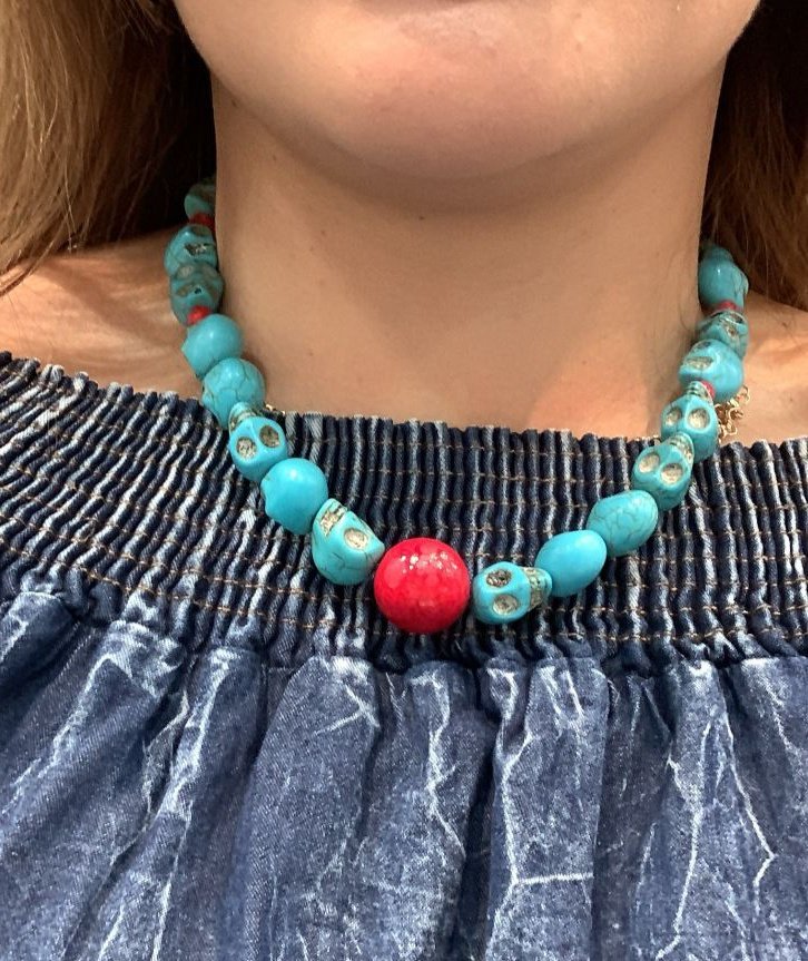 BadHeartMex's tweet photo. ¿Ya tienes ese regalo para tu #SanValentín?
#Turquesas #rosario #collar https://t.co/CCiz3YIRLI