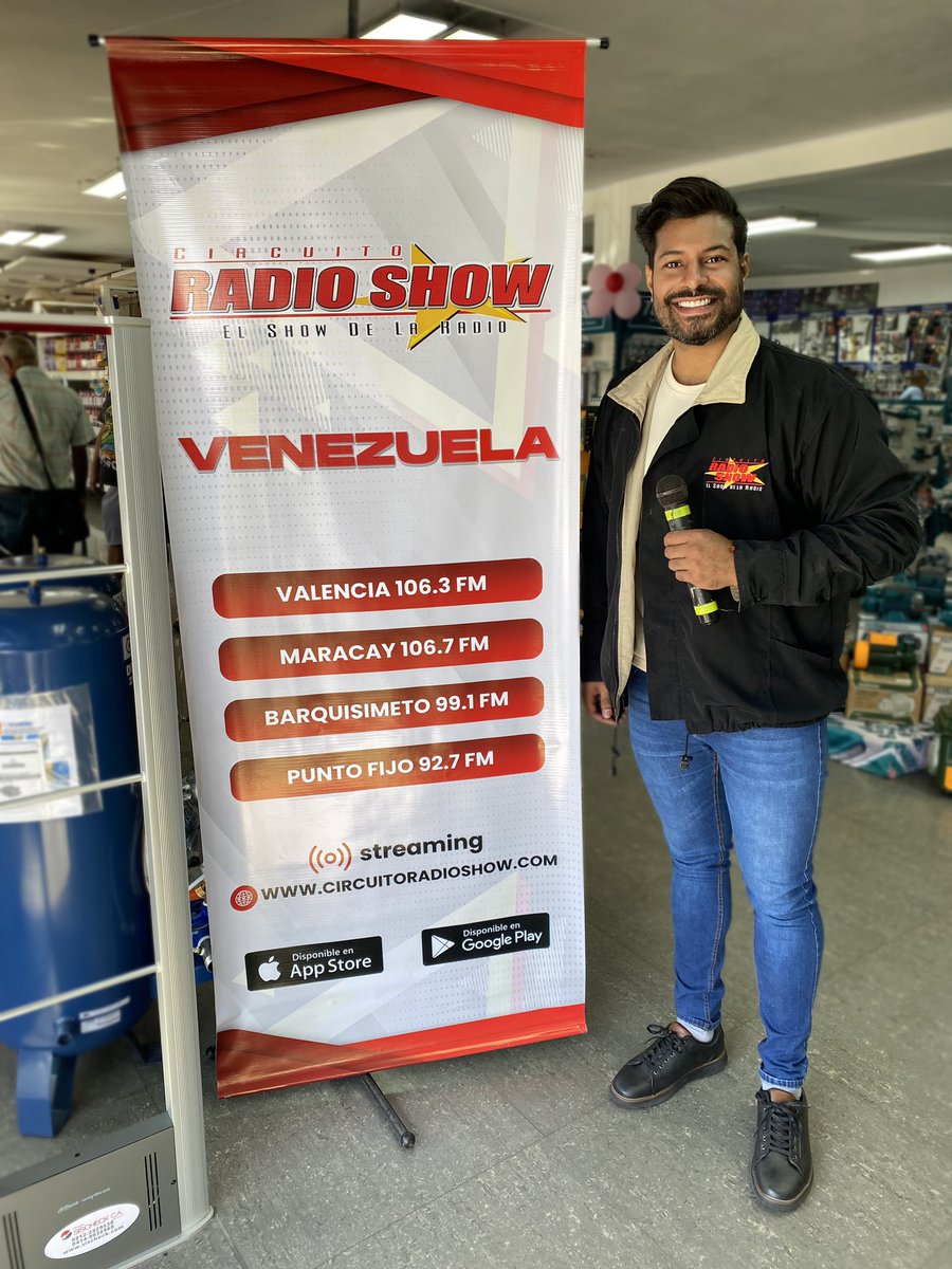 📻🎙️Hoy presente en Ferretería Fridegotto ⚙️🦏🔝