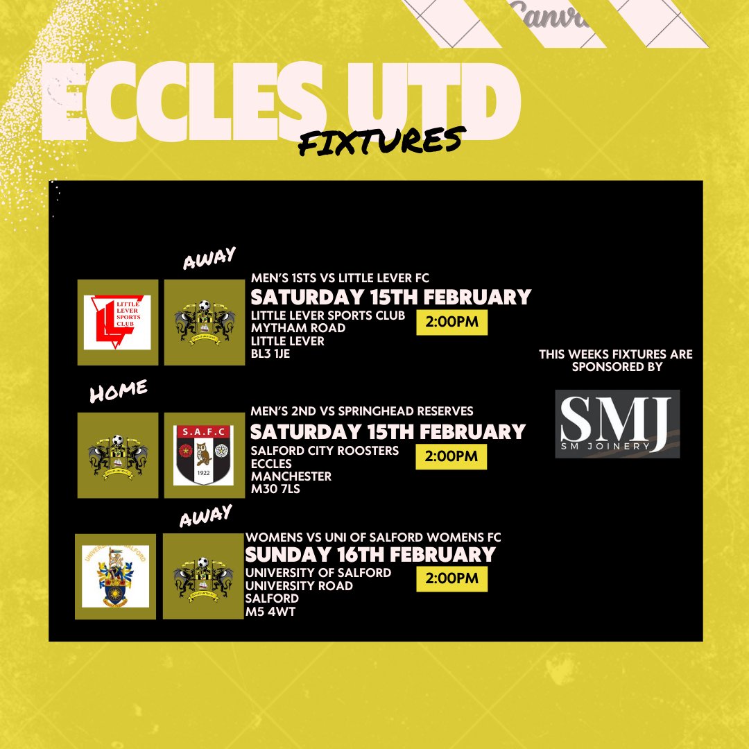 Eccles United FC tweet media