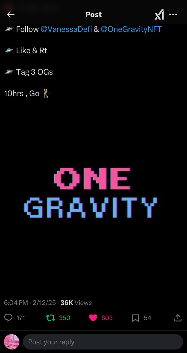 ratudenesha's tweet photo. @VanessaDefi @0G_labs @OneGravityNFT Done Queen🙏🏽

@klbardsley @uola @N_Olawole https://t.co/cPw5Wxz7Lt