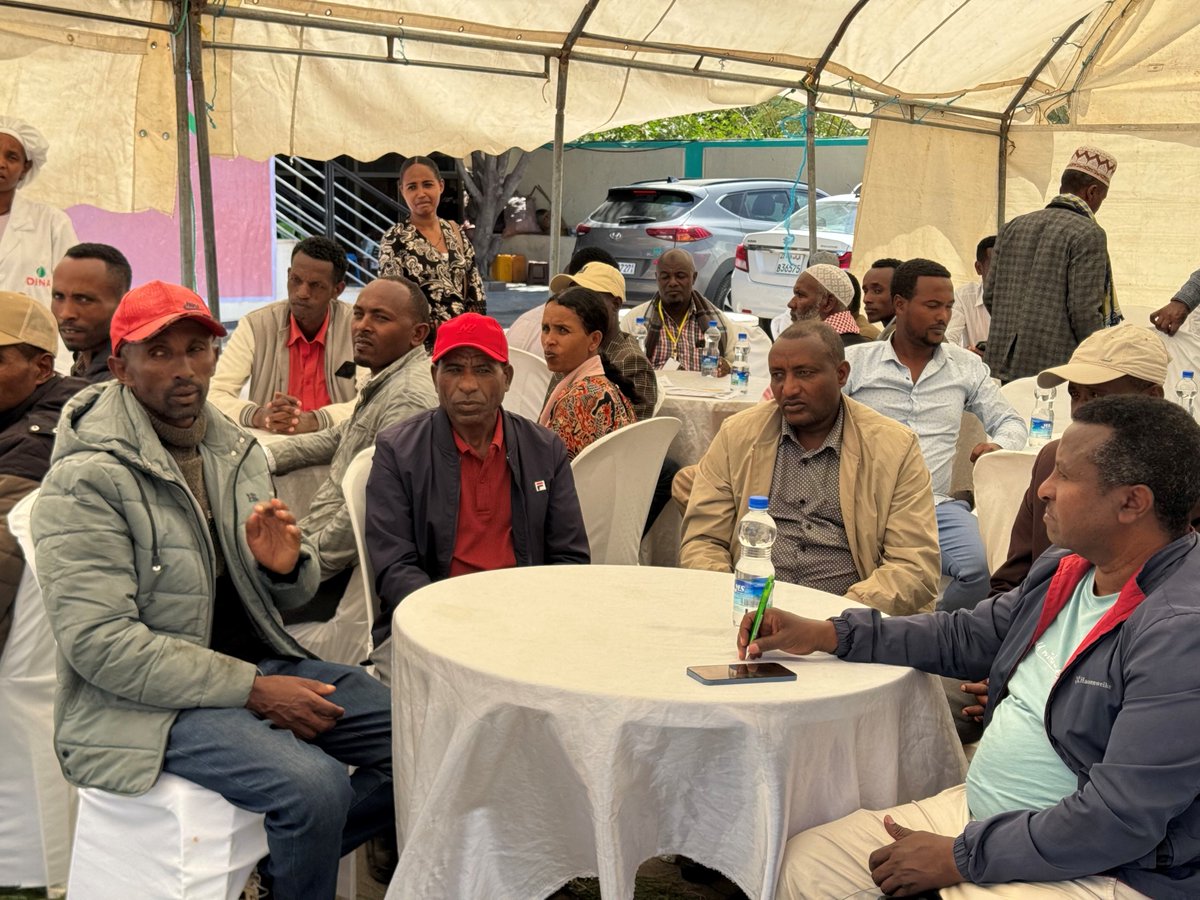 🌾AGRA’s Wheat Consortium in Oromia hosted an Anchor Firm Visit &amp; Markets Day for smallholder farmers (SHFs)! SHFs saw how their wheat is processed, discussed quality specs, and learned ways to reduce rejections. Research reps shared insights on improved seed varieties &amp; support.