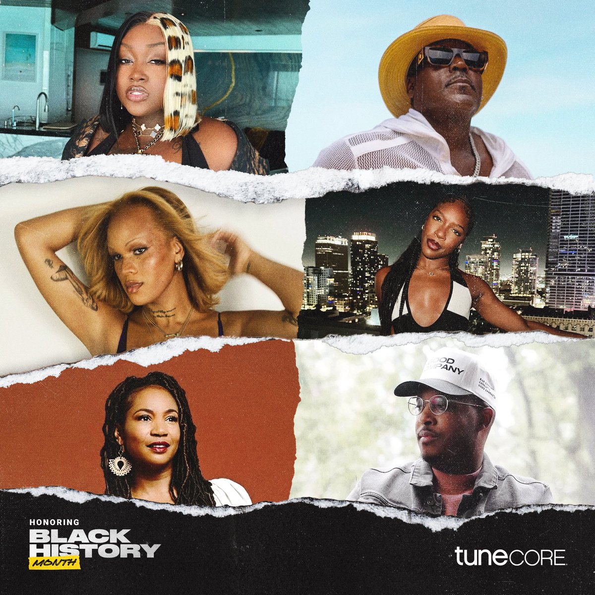 This Black History Month, we’re highlighting ten of the hottest artists who honor the legacy of black music and its artists by pushing it forward in celebration of this important month.
⁠
These ten musicians use black history’s past to expand its present and chart a course for