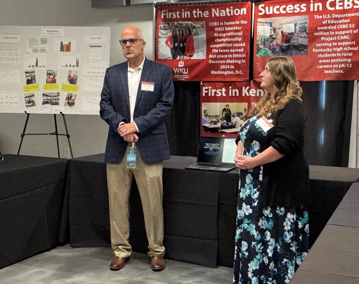 WKUCEBS's tweet photo. We are heartbroken to share that Dr. Pitt Derryberry, beloved co-chair and faculty member in the Department of Psychology, has passed away. Pitt’s leadership, dedication to students, and passion for teaching and moral development left a lasting impact on WKU. https://t.co/2f65vlnJWF