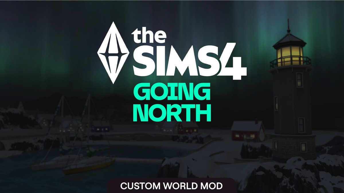 haus_of_nando's tweet photo. ✨ The Sims 4 Going North ✨

🚨 Announcement! 🚨 

My best Sims 4 World Mod to date is coming out this March! Giving you a unique experience your Sims haven't experienced yet.

Inspired by the glazing glaciers of Greenland and volcanic thermal geysers of Iceland. 🌎 https://t.co/3m5GHnou82