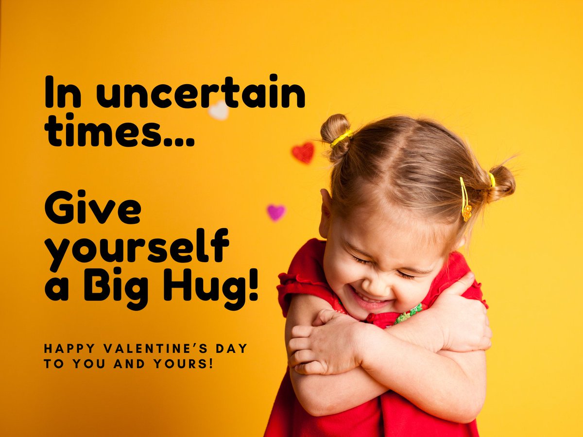 Sending some positivity for a Happy Valentine's Day. #uncertaintimes #ShareTheLove #hugyourself #remaxhallmarkottawa #ottawarealestate