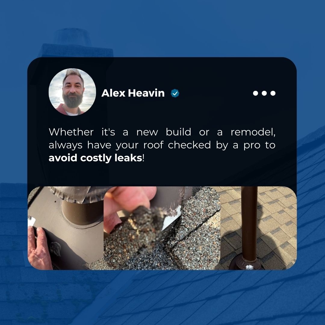 TheRoofExperts's tweet image. New homes can look flawless from the ground up, but sometimes, issues can sneak by during construction. 

Make sure to have it inspected to avoid those "old problems" from appearing later. 

Call us for a roof check today!