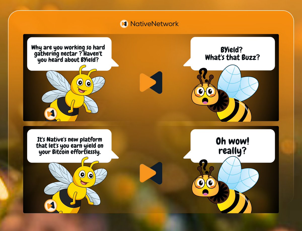 Meretrix_design's tweet photo. "BYield tailors yield opportunities based on your preferences. It's like having a personal nectar advisor!" 😅🐝🐝

Created a comics graphics, 🎨

Something different from the regular. 😤🔥🧑‍🍳
@NativeNetwork #HiveWithNative https://t.co/A4I0Qx3W0w