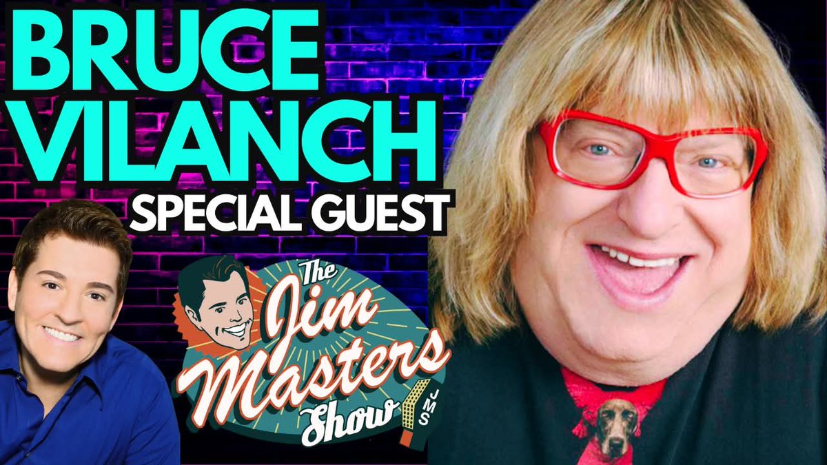 JimMastersTV's tweet image. Join us TODAY LIVE! 7p ET 6p CT 4p PT on The Jim Masters Show as Emmy-winning comedy writer, songwriter, actor, the one and only Bruce Vilanch is my special guest! Watch here: youtube.com/jimmasterstv  #thejimmastersshow #jimmasterstv #brucevilanch #comedywriter #television