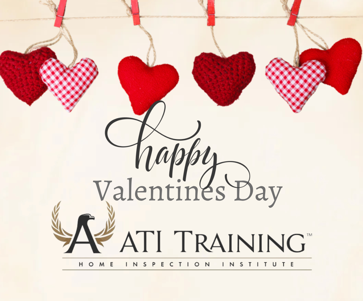 TrainingbyATI's tweet photo. Happy Valentines Day Eve from the Staff at ATI Home Inspector Training❤️ https://t.co/OUztYRX8DS