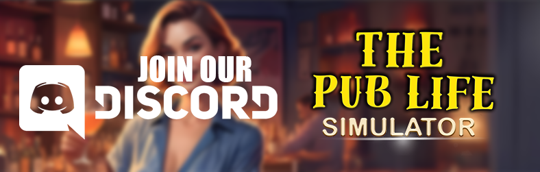 🍻 Join Our Pub Community on Discord! 🎮

The Pub Life Simulator is getting ready for Steam Next Fest on February 24! 🔥 Want to chat with fellow pub owners, get the latest updates, and be part of our growing community?

🍺 Join our Discord now! 👉discord.com/invite/n7vjmdt…