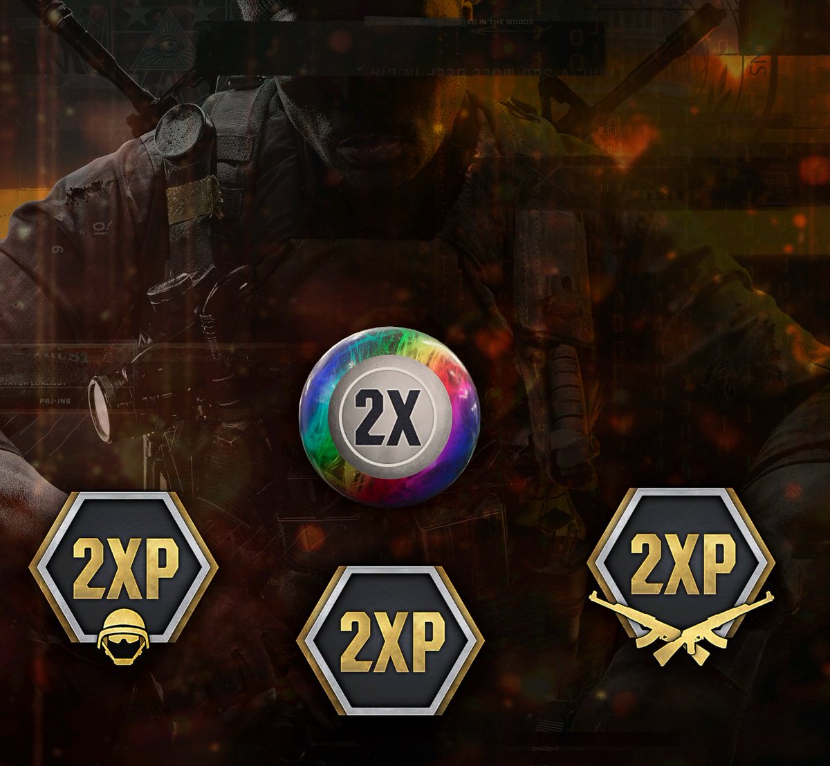 🚨🆙 Un nouveau week-end QUADRUPLE Double XP commence demain soir à 19h dans Black Ops 6 et Warzone

➖ Double XP Rang
➖ Double XP Battlepass
➖ Double XP Armes
➖ Double Gain GobbleGums
