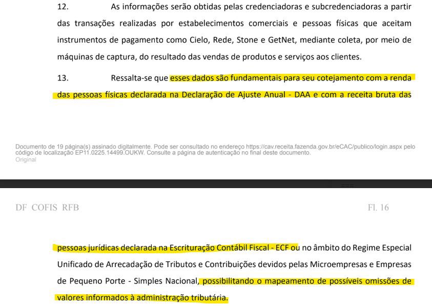 nikolas_dm's tweet image. Documento mostra que Portaria do Pix de Lula foi feita para arrecadar. Exposição de motivos da portaria não cita "crime" ou "lavagem de dinheiro", e sim pente-fino da Receita. Nós estávamos certos. Bendito vídeo que salvou o Brasil.