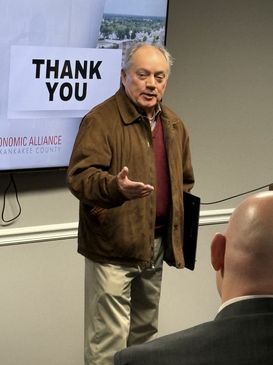 The Economic Alliance is proud to honor founding board member Steve Magruder of the Kankakee Iroquois Building &amp; Construction Trades  for his continued dedication to bettering Kankakee County. Magruder has served on the Alliance board since its inception in 2007. Thank you Steve!