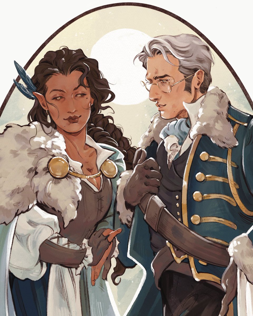 klimtsonian's tweet photo. 🏹💕 #criticalrole https://t.co/oWgLVk1E8Z