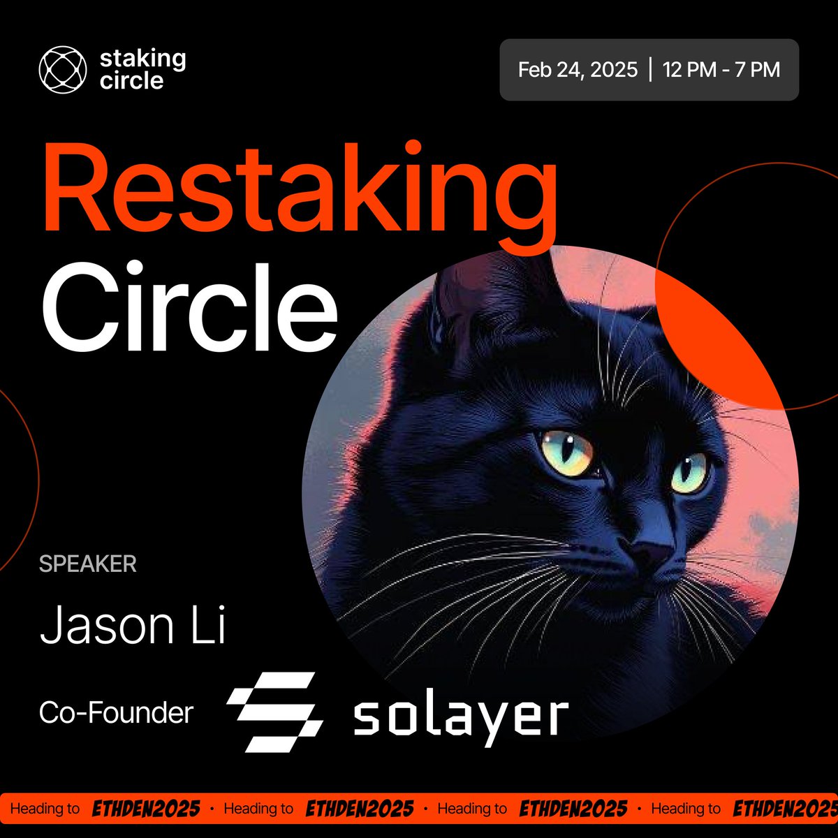 stakingcircle's tweet photo. 1M+ TPS. Near-zero latency. 50x lower costs. 🤯

@solayer_labs makes it easier for you to build, earn, and scale on Solana.

Want to know what’s next? Catch Co-Founder @lxjhk at Restaking Circle. Don’t miss it!

🇺🇸 RSVP: https://t.co/WEcGIVhXRd https://t.co/dFndDDeuhe