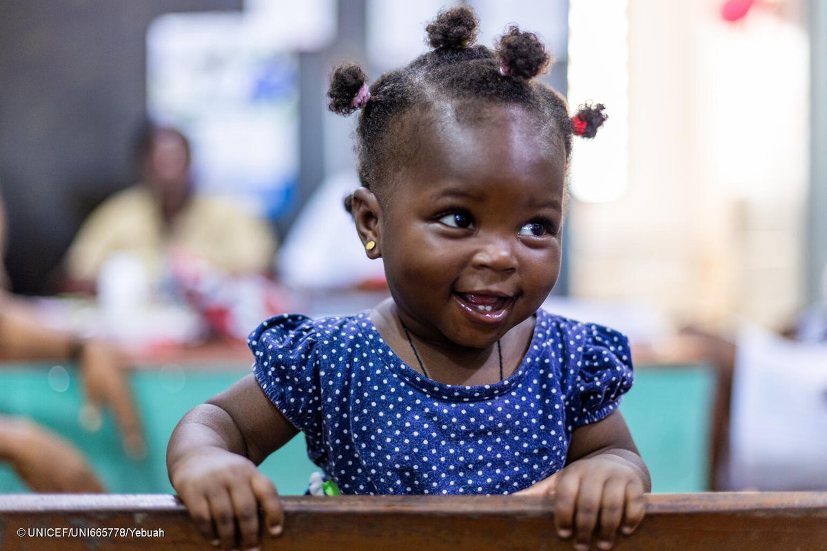 GillesFagninou's tweet photo. Vaccinating babies like Grace against #polio is essential to protecting their future.

In Ghana, the Ministry of Health is working to ensure every child receives lifesaving vaccines with the support of @UNICEF, @CanadaDev and partners. https://t.co/L2pNCQSMro