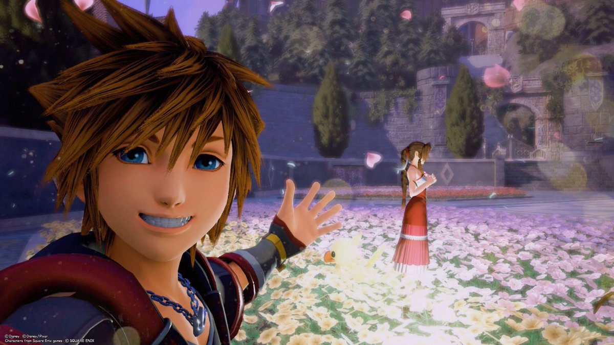 also never forget how iconic aerith is in kh