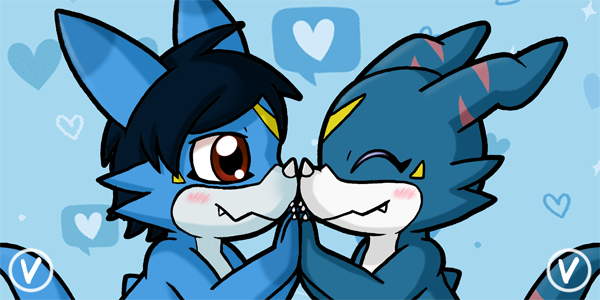 Recently completed Pokémon and Digimon themed couple icons for Valentine's Day 💘
#Pokémon #Digimon #ポケモン #デジモン