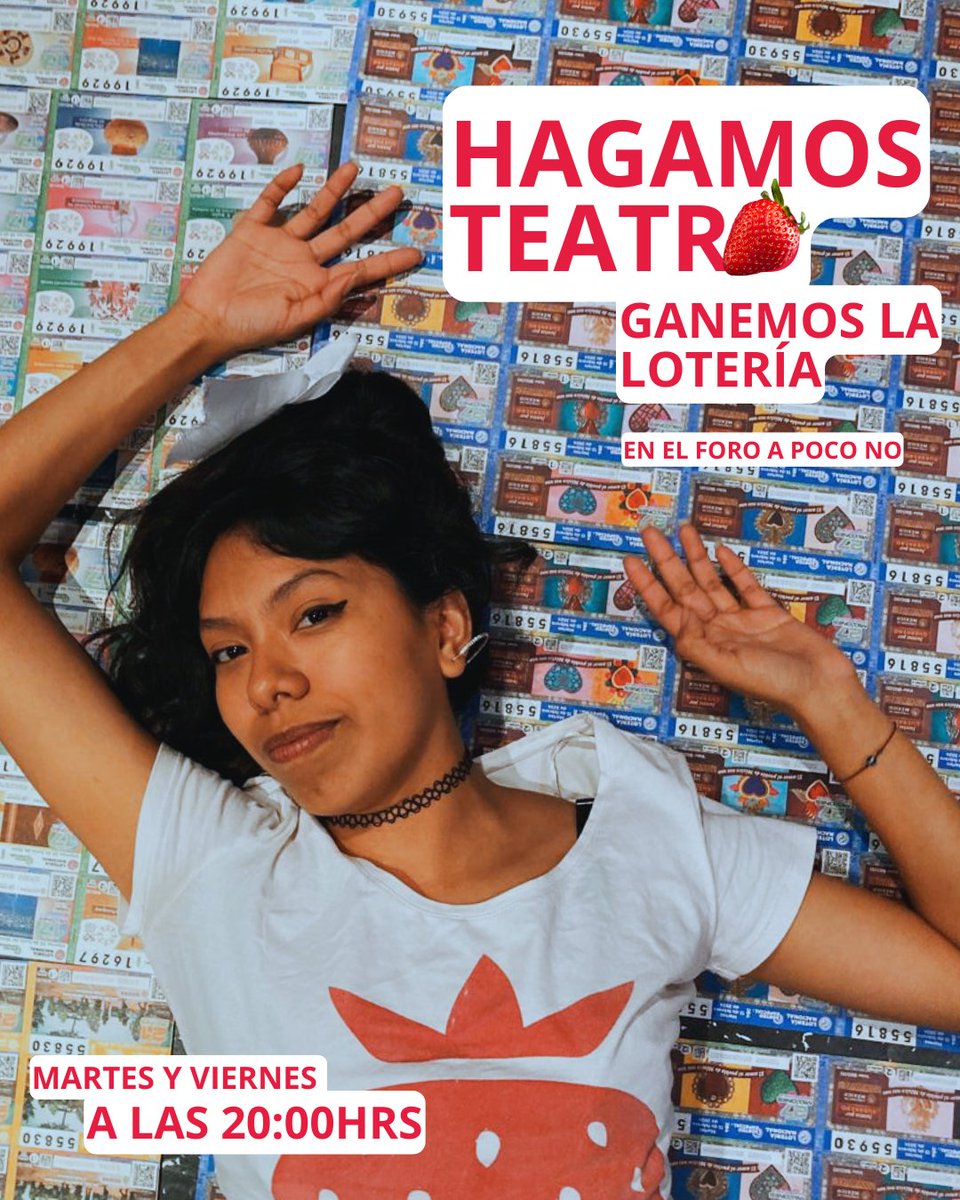 cotidianomexa's tweet image. #SorteoLocal ha sido un éxito! 🎟️ 
La emoción del teatro con una experiencia interactiva llena de sorpresas. ¿Te atreves a probar tu suerte?

#PasesDobles #ForoAPoco función viernes 8pm
manda nombre por DM
.
Apúrense que son solo dos